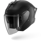 SHARK SKWAL JET CUP BLANK CASCO DE MOTO NEGRO MAT – Maximomoto ES