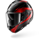 SHARK OXO MEKARIUM CASCO DE MOTO ROJO CROMO NEGRO – Maximomoto ES