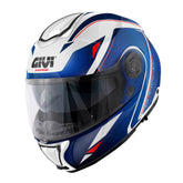 GIVI CASCO MODULAR X26SQUARE BLANCO BRILLOAZULROJO T54 – Maximomoto ES