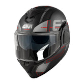 GIVI CASCO FLIPBACK X36VERTIGO NEGRO MATEROJO T54 – Maximomoto ES