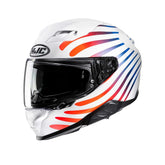 HJC F71 ZEN MC21SF blanco azul rojo Casco de moto turismo deportivo Maximo Moto