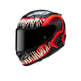HJC RPHA 12 MAXIMIZED VENOM MARVEL MC1SF DE MOTO CASCO DE CARRERAS - CASCO