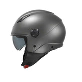 Casque de moto jet KAPPA KV58B Basic Gris titane – Maximomoto ES