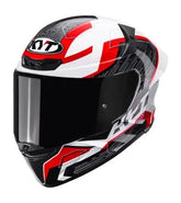 KYT CASCOS TT-REVO SPEEDING WHITE/RED E06