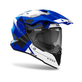 AIROH COMMANDER 2 REVEAL Aventura Casco Azul Brillo E06 – Maximomoto ES