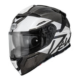 PREMIER CASCO DEVIL CARBON MN8 NEGRO BLANCO
