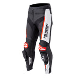 MUGENRACE LP-MNR-1915 RBRS-1 Cuero Pantalones Negro Blanco Rojo