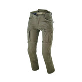 MACNA Arrival Hombre Moto Cargo Corte ajustado Vaqueros Verde