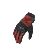 MACNA ATTILA RTX HOMBRES GUANTES MOTO IMPERMEABLE NEGRO BURDEOS - GUANTES