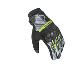 MACNA ATTILA RTX HOMBRES GUANTES MOTO IMPERMEABLE NEGRO AMARILLO - GUANTES