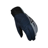 MACNA Daunto RTX Hombre Aventura Guantes De Moto Azul Oscuro Negro - GUANTES
