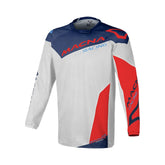 MACNA Backyard-1 Men's Motorcycle Touring Shirt Grey Blue Red – Maximomoto ES
