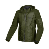 MACNA Cocoon Hombre Chaqueta Moto Urbana Verde Oscuro – Maximomoto ES