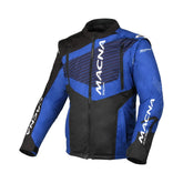 MACNA CREST Hombre Moto Softshell Chaqueta Negro Azul – Maximomoto ES
