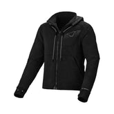 MACNA DISTRICT Mujer Textil Moto Capucha Chaqueta Negro – Maximomoto ES