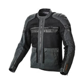 MACNA Fluent Night Eye Urban Motorradjacke Schwarz Nachtauge Braun – Maximomoto ES