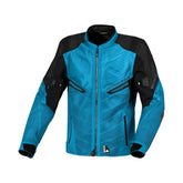 MACNA FOXTER Verano Textil Moto Chaqueta Azul Negro – Maximomoto ES