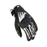 Gants de moto pour homme MACNA HAROS Ergothumb Noir Blanc Orange – Maximomoto ES