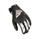 Gants de moto pour femmes MACNA HAROS ERGOTHUMB noirs imprimés beiges – Maximomoto ES