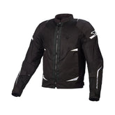 Macna Hurracage Herren-Regenjacke, Schwarzes Mesh – Maximomoto ES