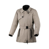 Macna Motique mujer Chaqueta moto textil impermeable Beige – Maximomoto ES