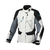 MACNA Mundial mujer Chaqueta aventura turismo Gris negro azul – Maximomoto ES