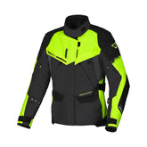 MACNA Mundial Mujer Chaqueta Textil Aventura Gris Fluo Amarillo Negro – Maximomoto ES