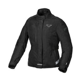 Veste de moto imperméable en textile noir pour femme MACNA NIVALA – Maximomoto ES