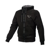 MACNA NUCLONE Urban Motorradjacke mit Kapuze, Schwarz – Maximomoto ES