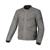 Veste textile imperméable Macna Raptor pour homme, gris clair – Maximomoto ES