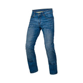MACNA Revelin Hombre Motociclista Denim Vaqueros Azul claro