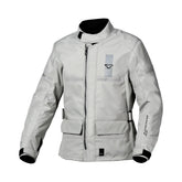 MACNA SIGNAL Hombre Impermeable Moto Textil Chaqueta Gris Claro – Maximomoto ES