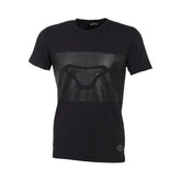 MACNA Striper Hombre Estilo Urbano Camiseta Negra – Maximomoto ES