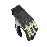 MACNA TANAMI Herren-Motorradhandschuhe Schwarz Fluoreszierendes Gelb – Maximomoto ES