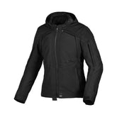 Macna Territor mujer impermeable textil Chaqueta Negro – Maximomoto ES