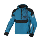 MACNA Traffiq Herren-Motorradjacke aus Textil, Schwarz/Blau – Maximomoto ES