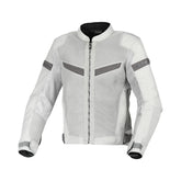 Veste de moto textile pour homme MACNA VELOTURA, gris clair – Maximomoto ES