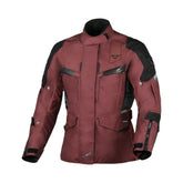 Macna Zastra mujer Chaqueta textil impermeable moto burdeos – Maximomoto ES