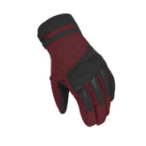 Luvas de motociclismo impermeáveis MACNA DIM RTX para mulher, vermelhas e pretas. – Maximomoto ES