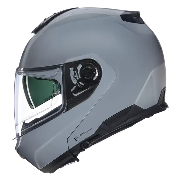nolan 100e helmet NOLAN N100-6 CLASSICO 303 Modular Folding Helmet Gray – SECURTEX MOTOR S.L (t/a MaximoMoto)