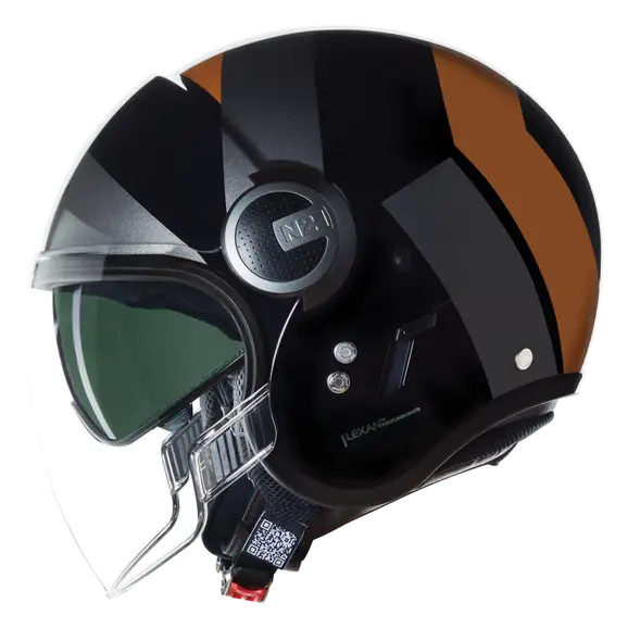 NOLAN N21 Visor Tangente 352 Open Scooter Helmet Nero Grigio Terra – SECURTEX MOTOR S.L (t/a MaximoMoto)