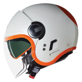 NOLAN N21 VISOR OCIO 347 Jet Casco Perla Arancione - CASCO
