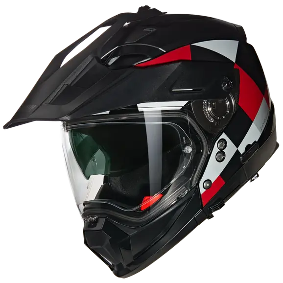 helmet nolan n70 2 x NOLAN N70-2 X 06 RUVIDO 342 FULL FACE HELMET BLACK RED WHITE – SECURTEX MOTOR S.L (t/a MaximoMoto)