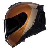NOLAN VERNICIATURA SPECIALE 341 CASCO INTEGRAL MOTO OCRA NERO
