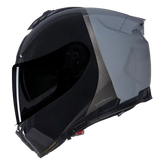 NOLAN N80-8 VERNICIATURA SPECIALE 343 INTEGRALE CASCOS NEGRO PLATA AZUL CLARO