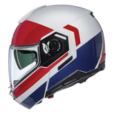 NOLAN N90-3 ROBOTO 345 Modular Casco Bianco Rosso Azul - CASCO