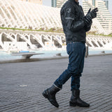 BELA FASTER 2.0 BOTAS DE MOTO NEGRO GRIS