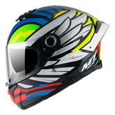 MT THUNDER 4 SV DRAX B7 Casco Integral Deportivo Para Moto Brillo