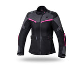 SEVENTY DEGREES SD-JT85 INVIERNO CHAQUETA DE MOTO TOURING MUJER NEGRO ROSA – Maximomoto ES