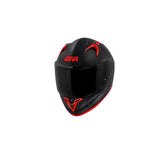 GIVI CASCOS INTEGRALE H509B MONOCOLORE NERO/ARG/ROSSO-BCRD